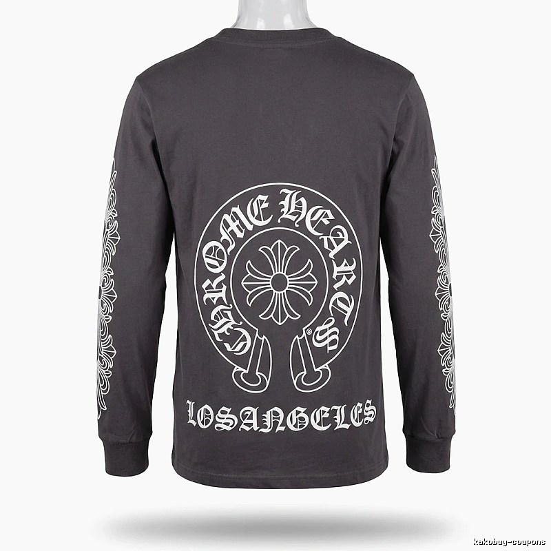 Chrome Hearts Print Dark Style Long-sleeve