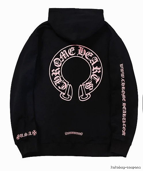 Chrome Hearts Resort Cross graphic hoodie Black Blue Cross for Travel Looks