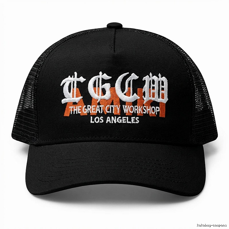 Chrome Hearts retro-style black hat
