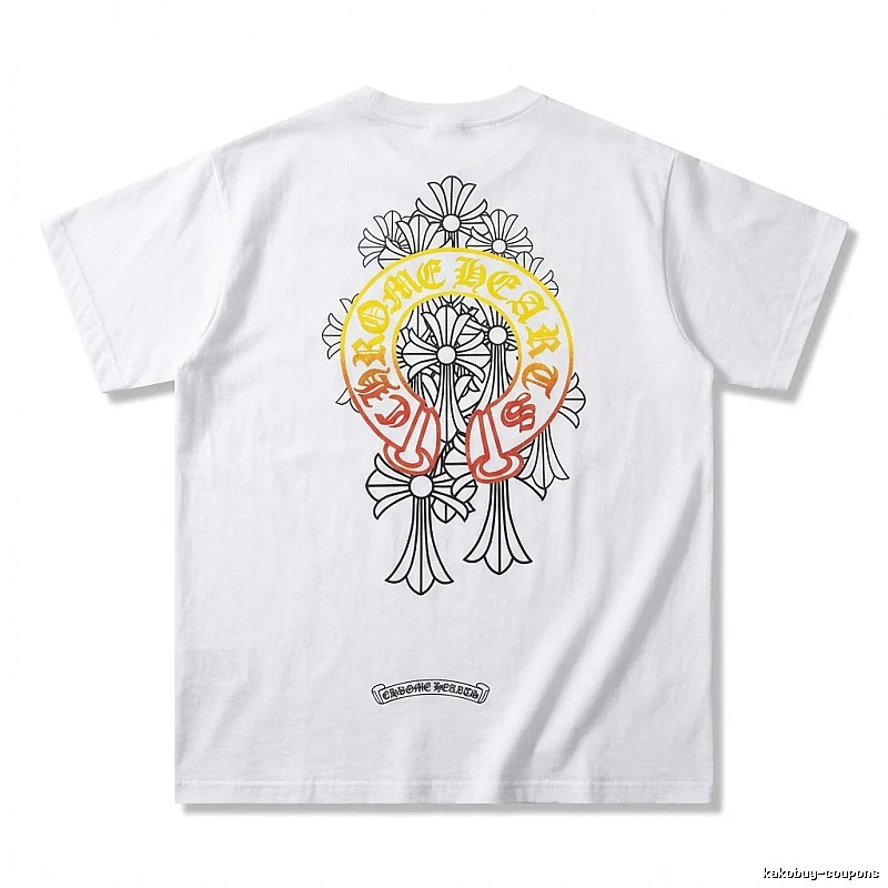 Chrome Hearts Retro Style White T-shirt