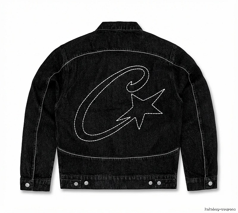 Corteiz black denim jacket