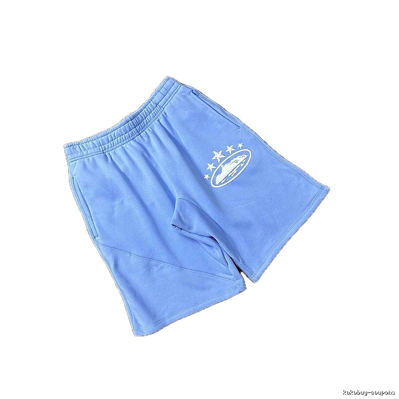 Corteiz casual light blue shorts
