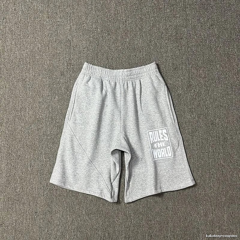 Corteiz grey trendy brand shorts