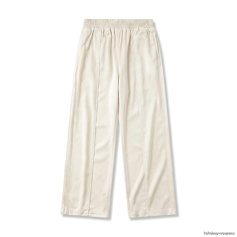 Corteiz minimalist style off-white wide-leg pants