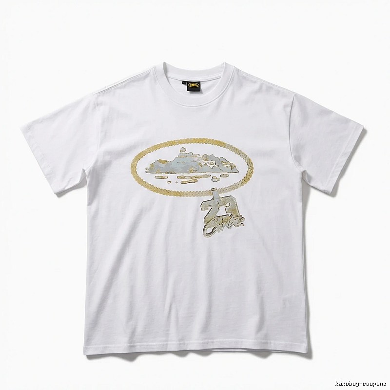 Corteiz Printed Trendy White T-shirt