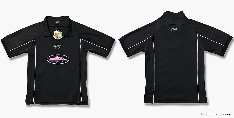 Corteiz sporty black short sleeves