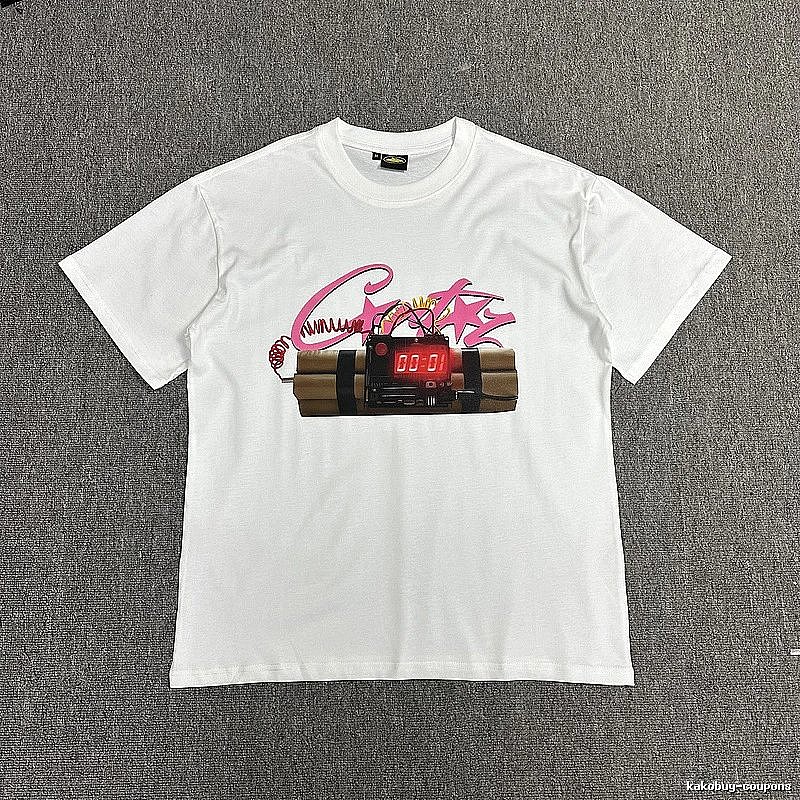 Corteiz Statement Logo T-shirt Black Corteiz for Easy Pairing