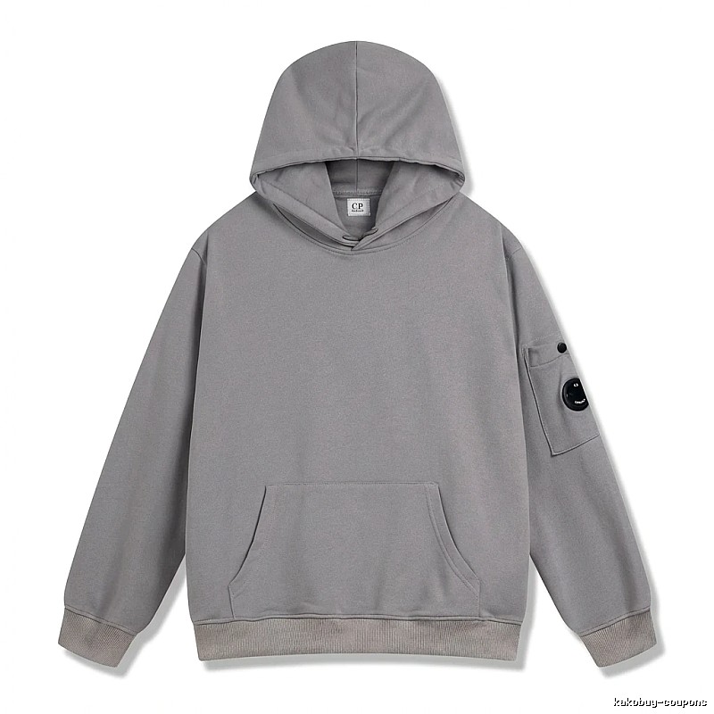 C.P. Grey Trendy Brand Hoodie