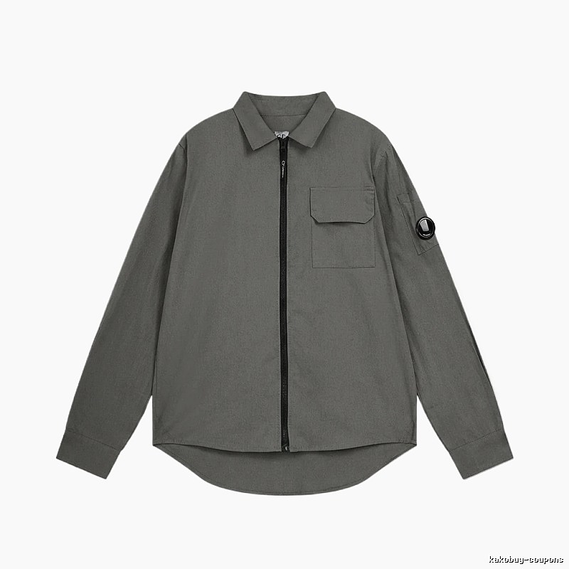 C.P. Grey Workwear Style Shirt