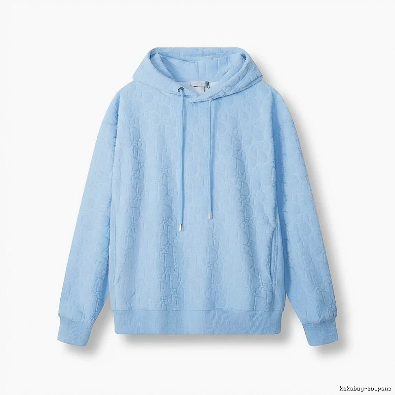Dior's classic light blue hoodie