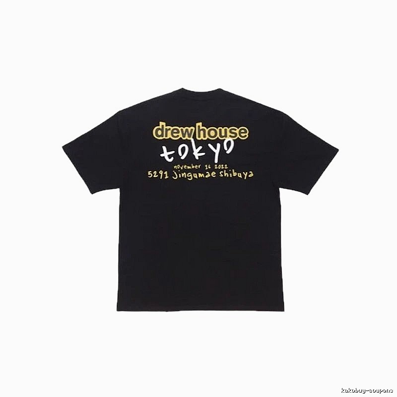 DrewHouse Tokyo Limited Street Style Black T-Shirt