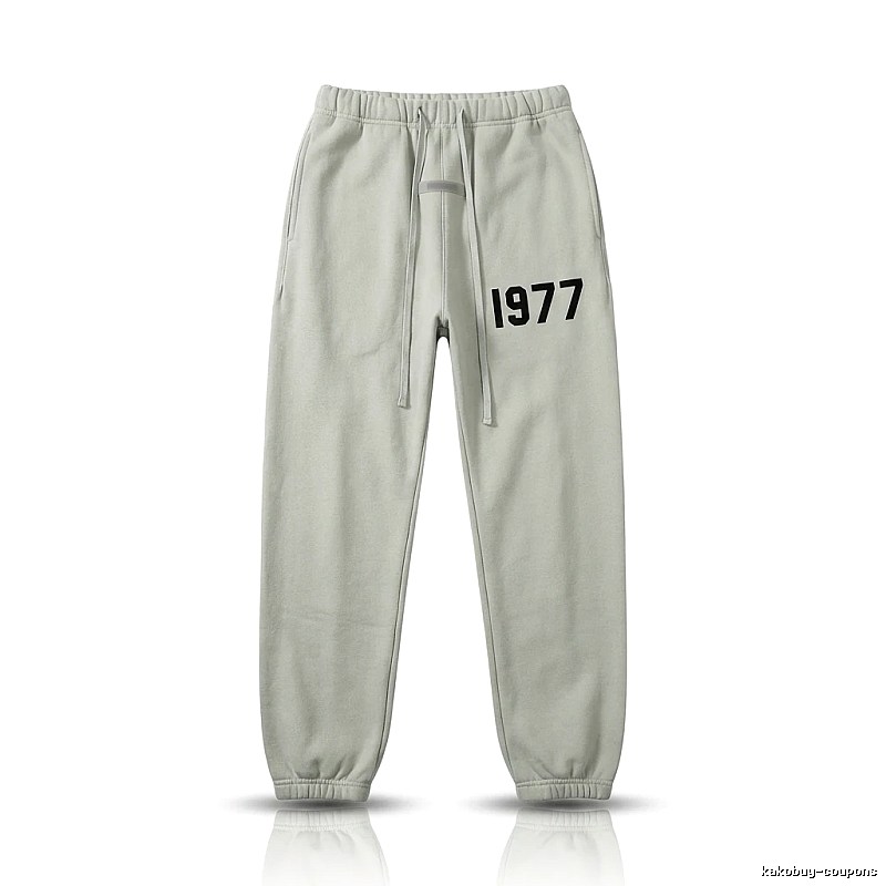 ESSENTIALS 1977 Casual Style Light Gray Sweatpants