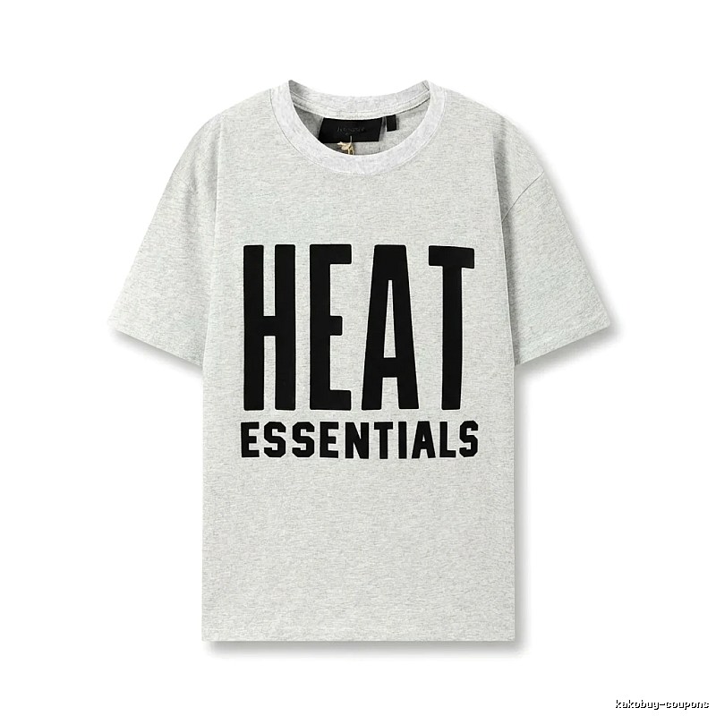 ESSENTIALS HEAT Series Grey T-shirt