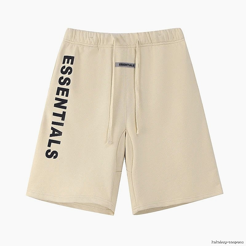 ESSENTIALS minimalist style beige shorts