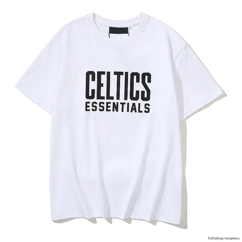ESSENTIALS Simple Style White T-shirt