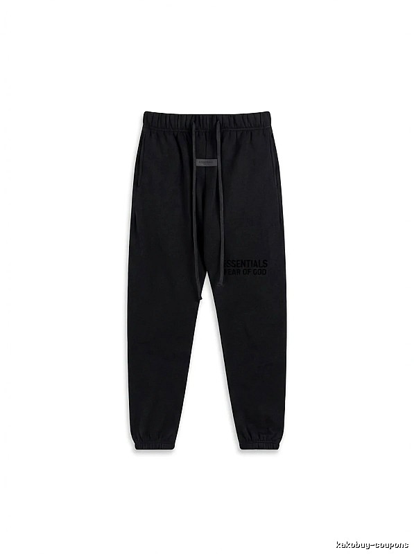 Essentials trendy and cool style black sweatpants