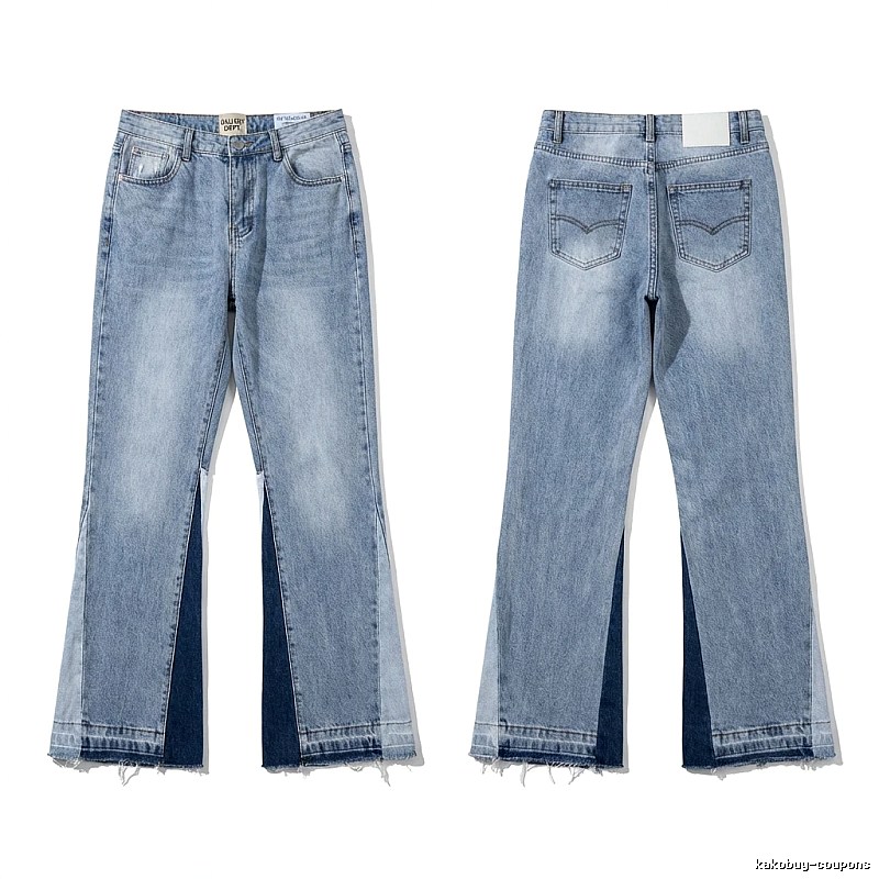 Gallery Dept. distressed light blue jeans
