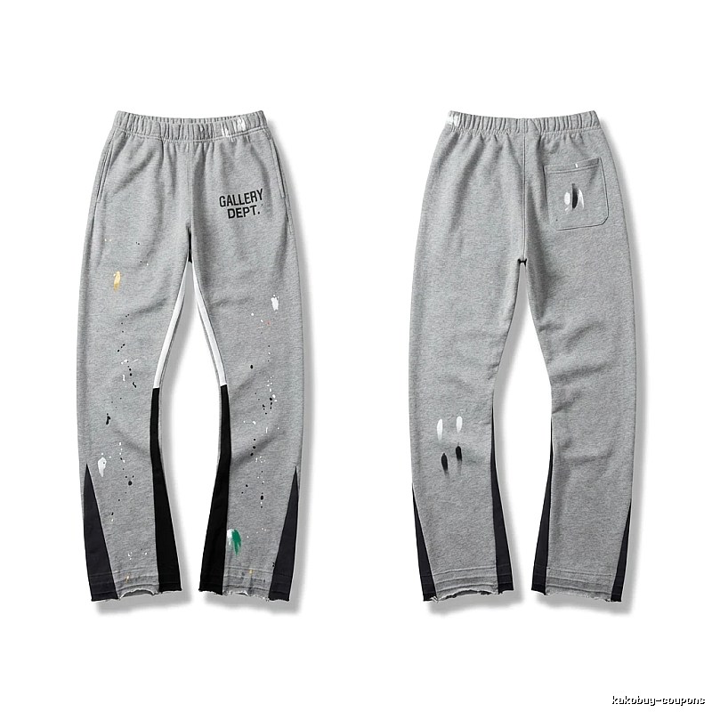 Gallery Dept Graffiti Style Gray Sweatpants
