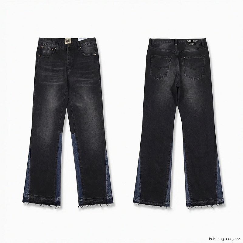 Gallery Dept patchwork-style jeans