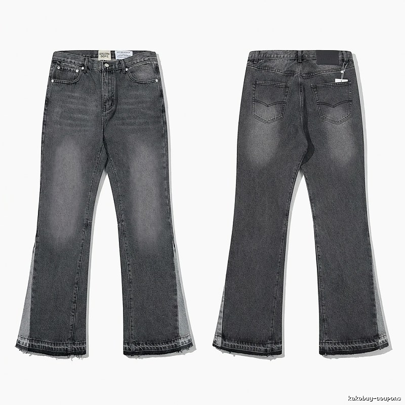Gallery Dept Retro Style Black and Grey Jeans