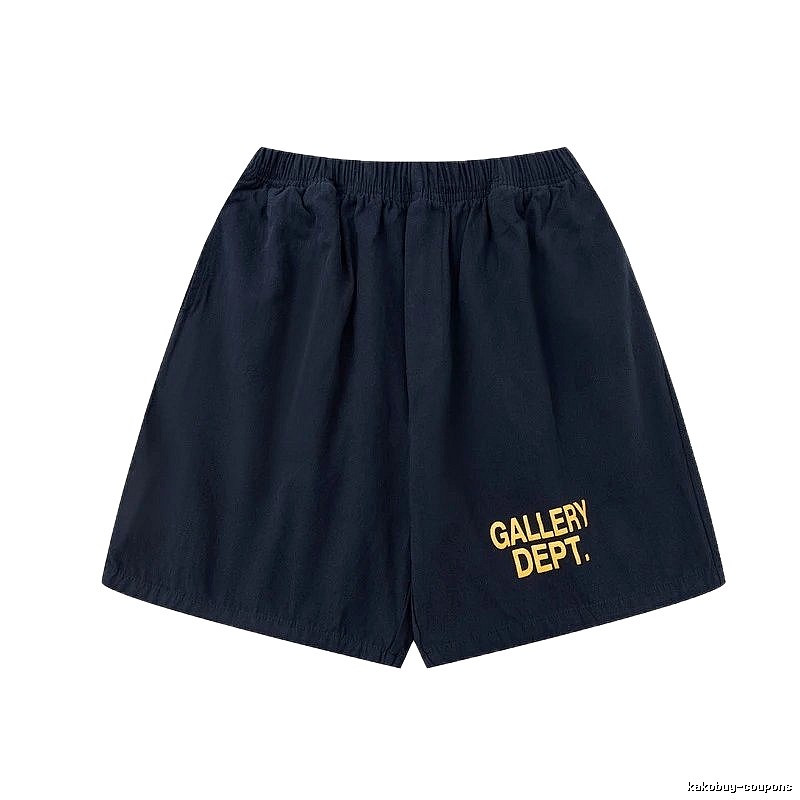 Gallery Dept Retro Style Black Shorts