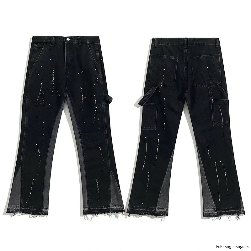 Gallery Dept Workwear Style Black Jeans