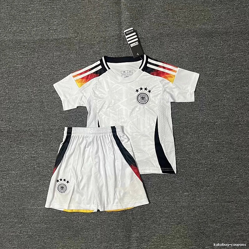 Germany Classic Soccer jersey set White Germany Football for Daily Styling