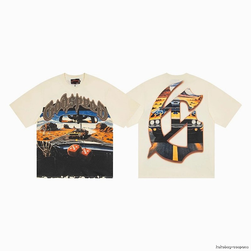 Godspeed Highway Style Off-white T-shirt