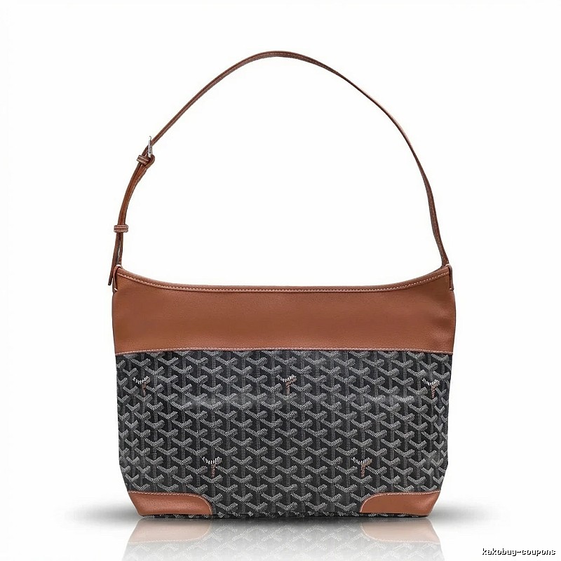GOYARD Classic Vintage Brown and Black Bag