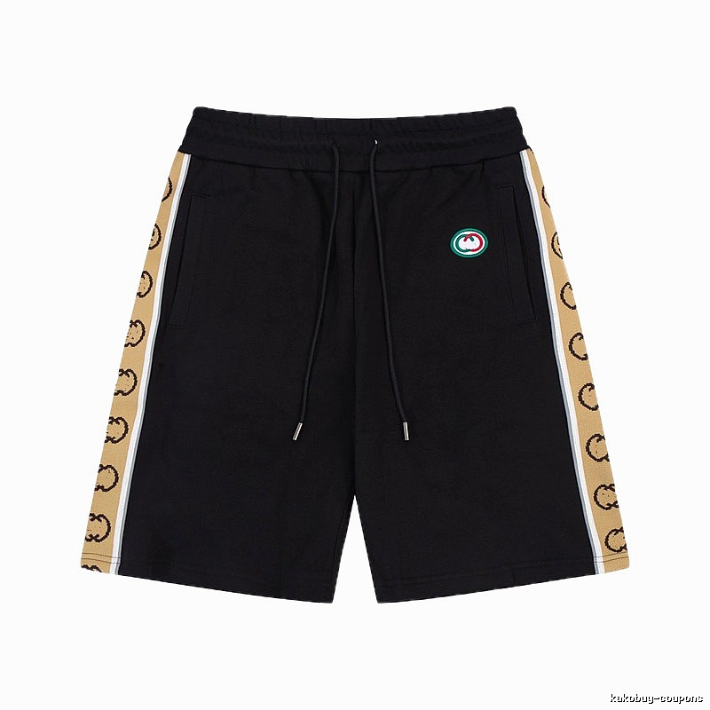 Gucci classic style black shorts