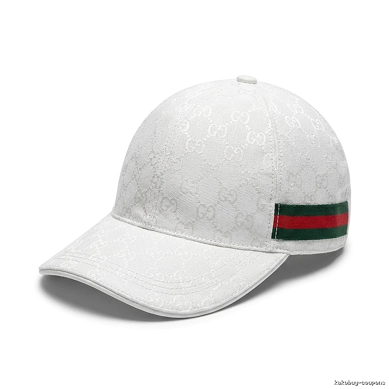 Gucci classic white baseball cap