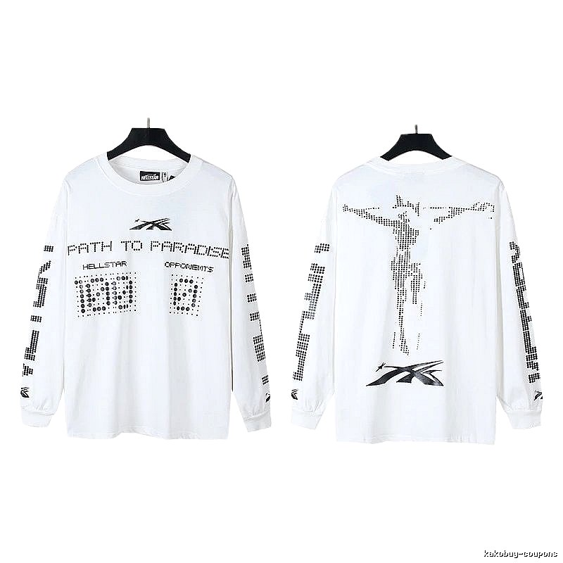 Hellstar religious style white T-shirt