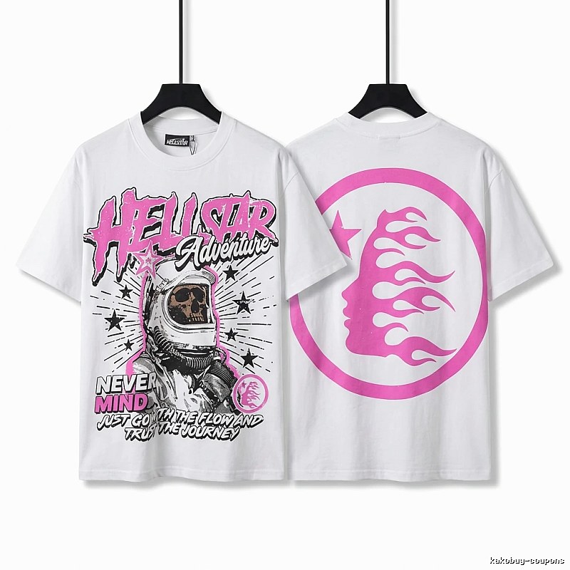 Hellstar Trendy Style White T-shirt