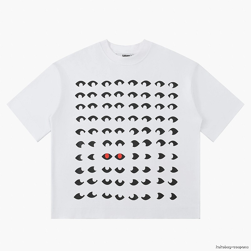 House of Errors Eye Print White T-shirt
