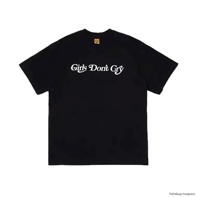 HUMAN MADE Co-branded Vintage Style Black T-Shirt