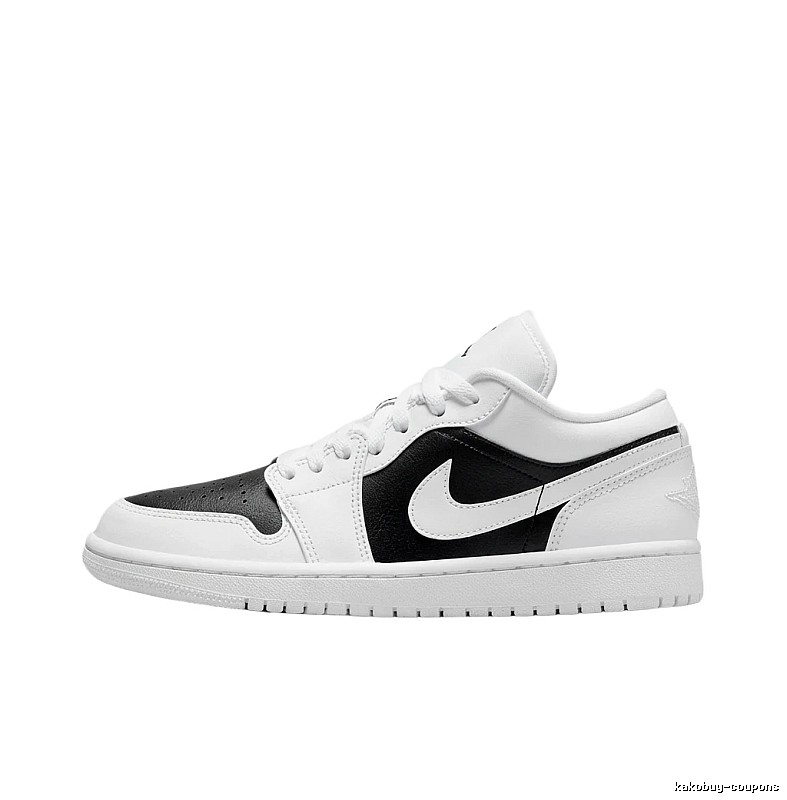 Jordan AJ1 Black and White Trendy and Cool Board Shoes