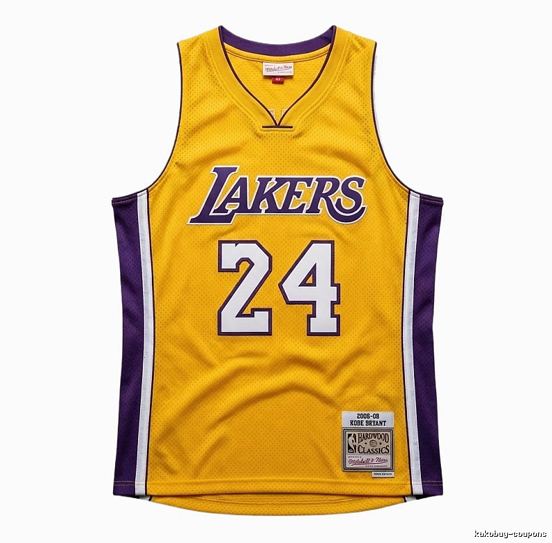 Kobe Kobe No. 24 yellow jersey