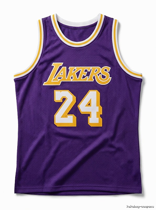 Kobe Lakers retro-style jerseys