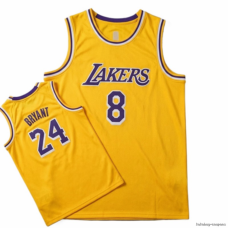 Kobe Lakers retro yellow jersey