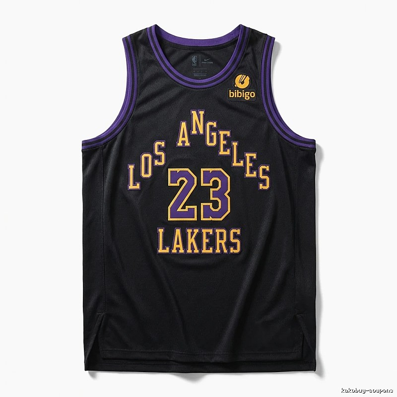 LBJ Lakers retro-style jersey