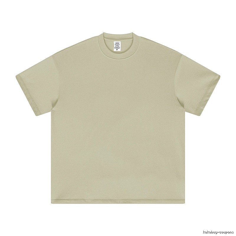 Lightweight Plain white T-shirt Minimal White Short for Trend Styling