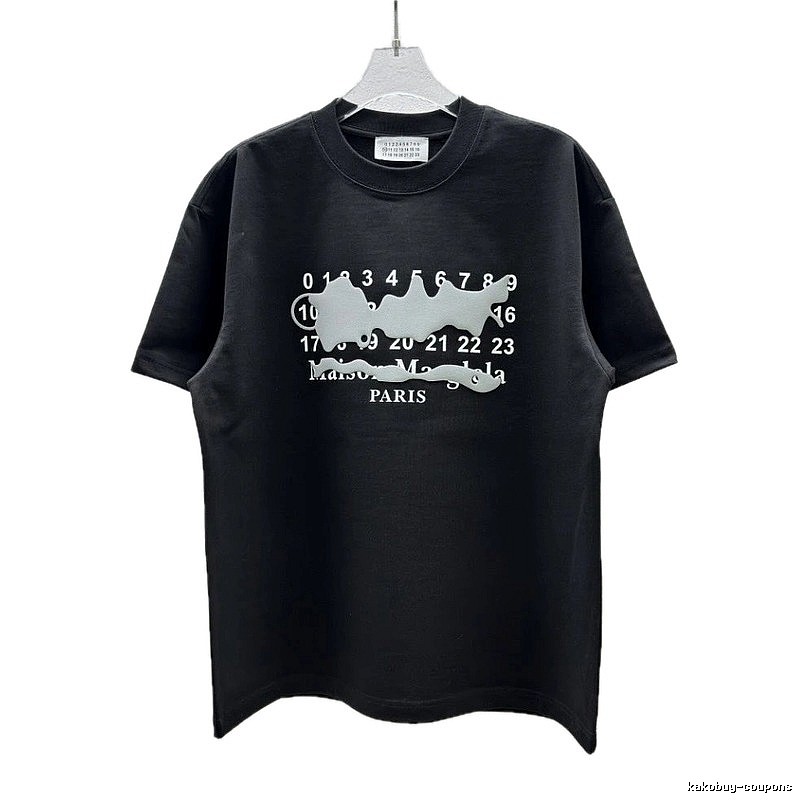 Maison Margiela Digital High Street Black T-shirt