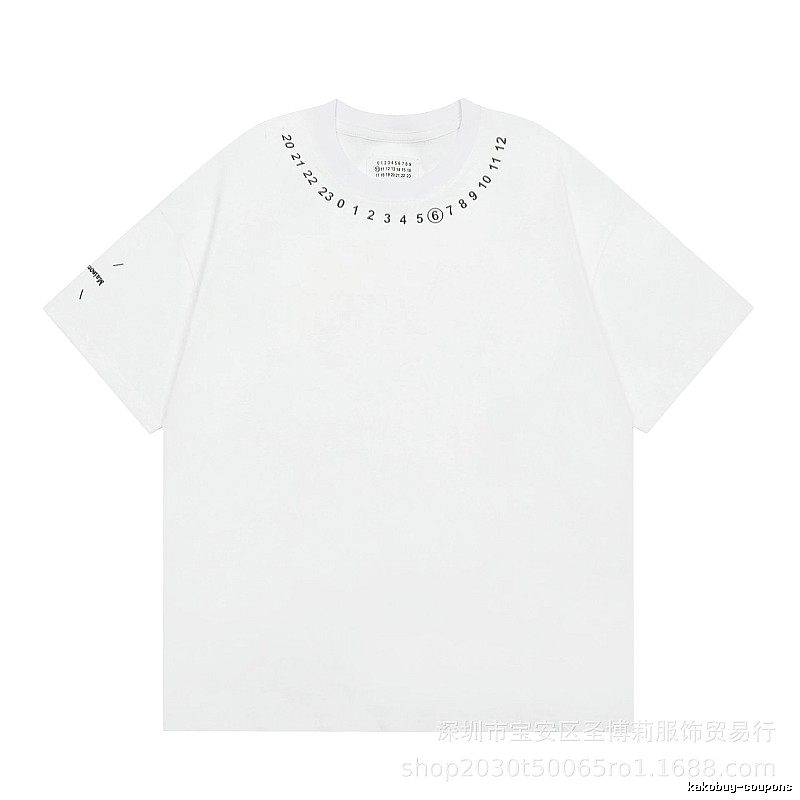 Maison Margiela MM6 High Street Style White T-Shirt