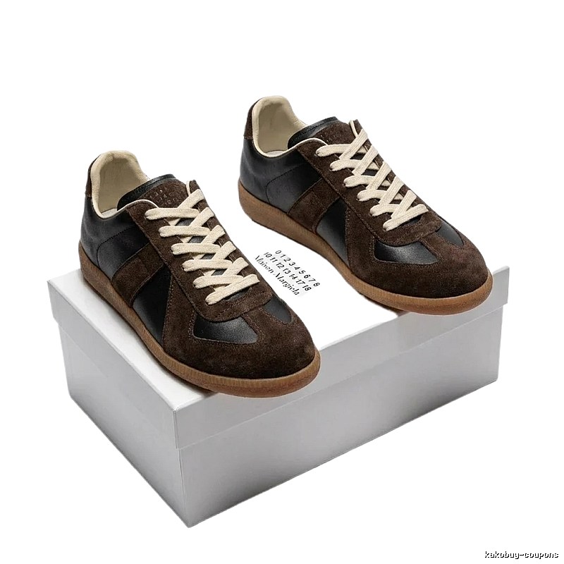 Maison Margiela retro brown shoes