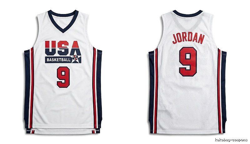 Michael Jordan retro-style white jersey