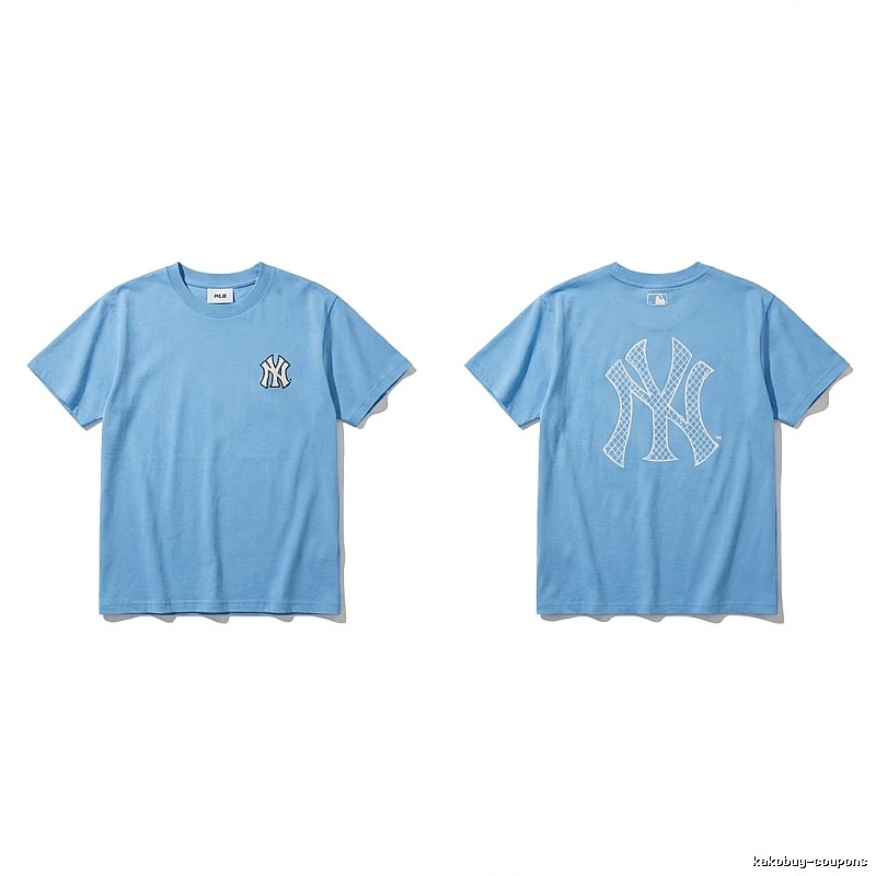 MLB Classic Simple Style Blue T-shirt