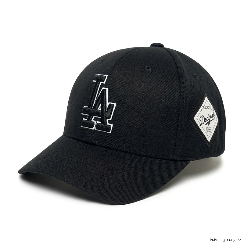 MLB Dodgers black baseball cap