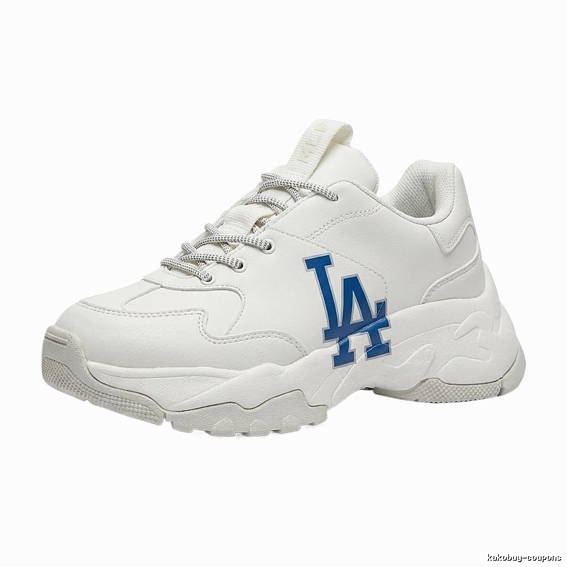 MLB LA Series Retro Style White Shoes