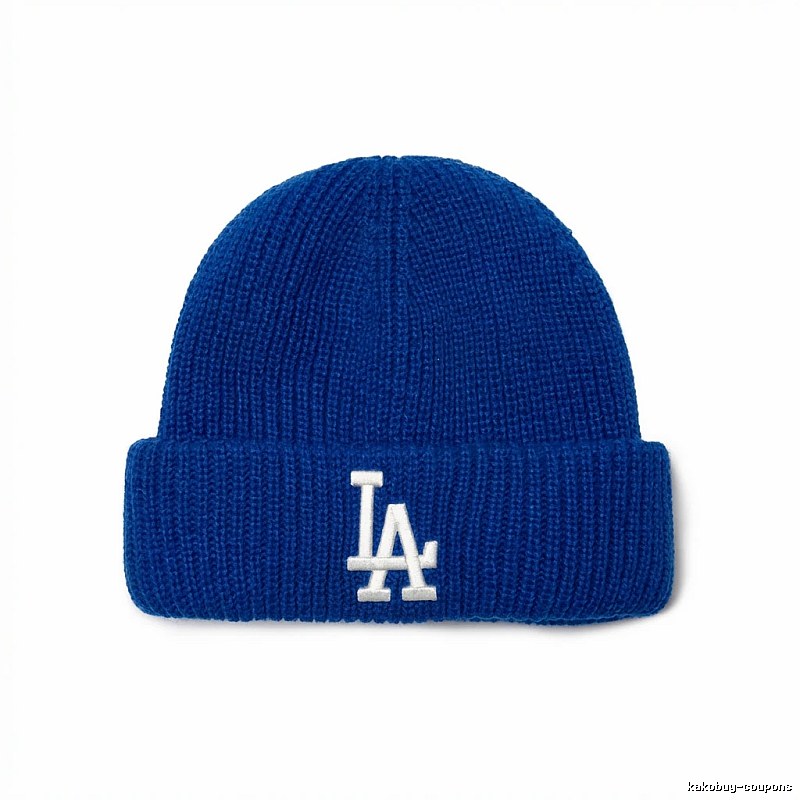 MLB LA Series Simple Style Blue Hat