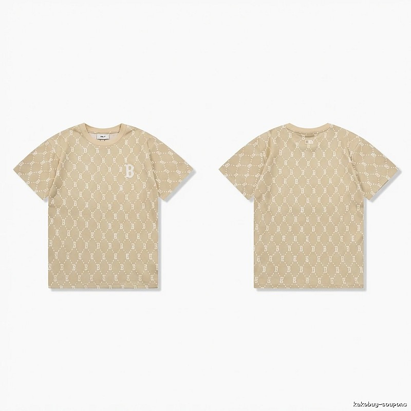 MLB Old Flower Style Beige T-shirt